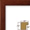 8x10 Picture Frame, Bauhaus 075 0.75 Inch MDF Moulding, Wall Display Frame for Art, Posters, or Photos by wallsthatspeak